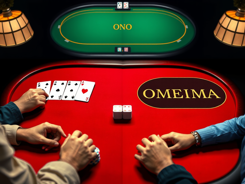 Diferencias entre Texas Hold’em y Omaha